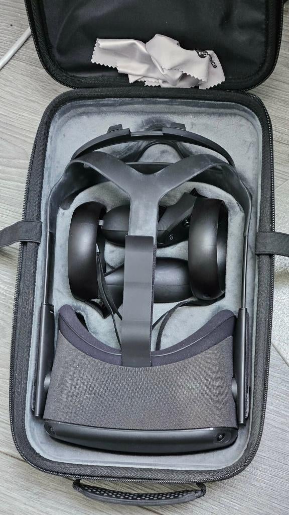 Oculus Quest 1 + lot d'accessoires, Enlèvement ou Envoi, Utilisé, Lunettes VR, Autres plateformes