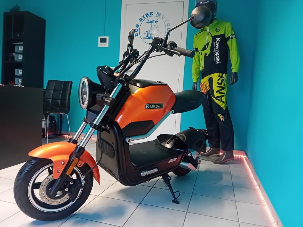 Sunra Miku Max (zonder rijbewijs), Fietsen en Brommers, Elektrisch, Nieuw, Klasse A (25 km/u), Ophalen