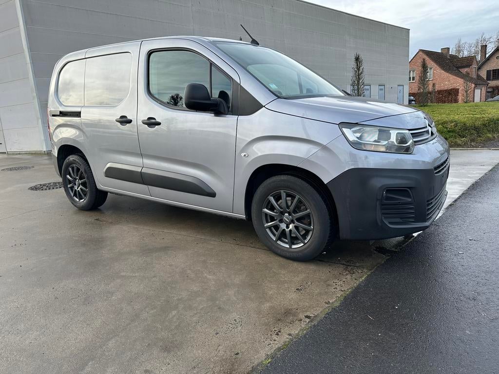 Citroën Berlingo 1.6hdi 100pk Euro 6b / Airco /Apple carpl, Auto's, Voorwielaandrijving, Stof, Citroën, Bedrijf