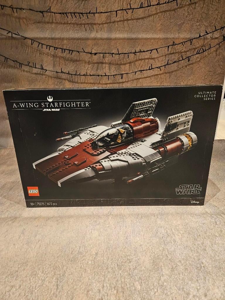 75275 Lego A-Wing SEALED, Ophalen of Verzenden, Nieuw, Complete set, Lego