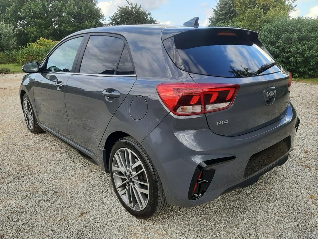 Kia Rio 1.0 T-GDI GT Line année 2023 garantie 5 ans, Autos, Argent ou Gris, Achat, Euro 6, Garantie prolongée
