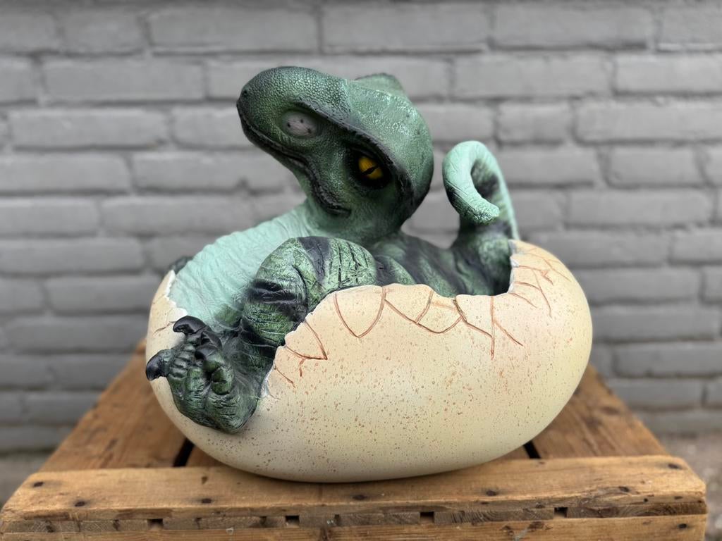 Dinosaurus Baby T-Rex beeld, Ophalen of Verzenden, Zo goed als nieuw, Overige soorten, Beeldje of Figuurtje