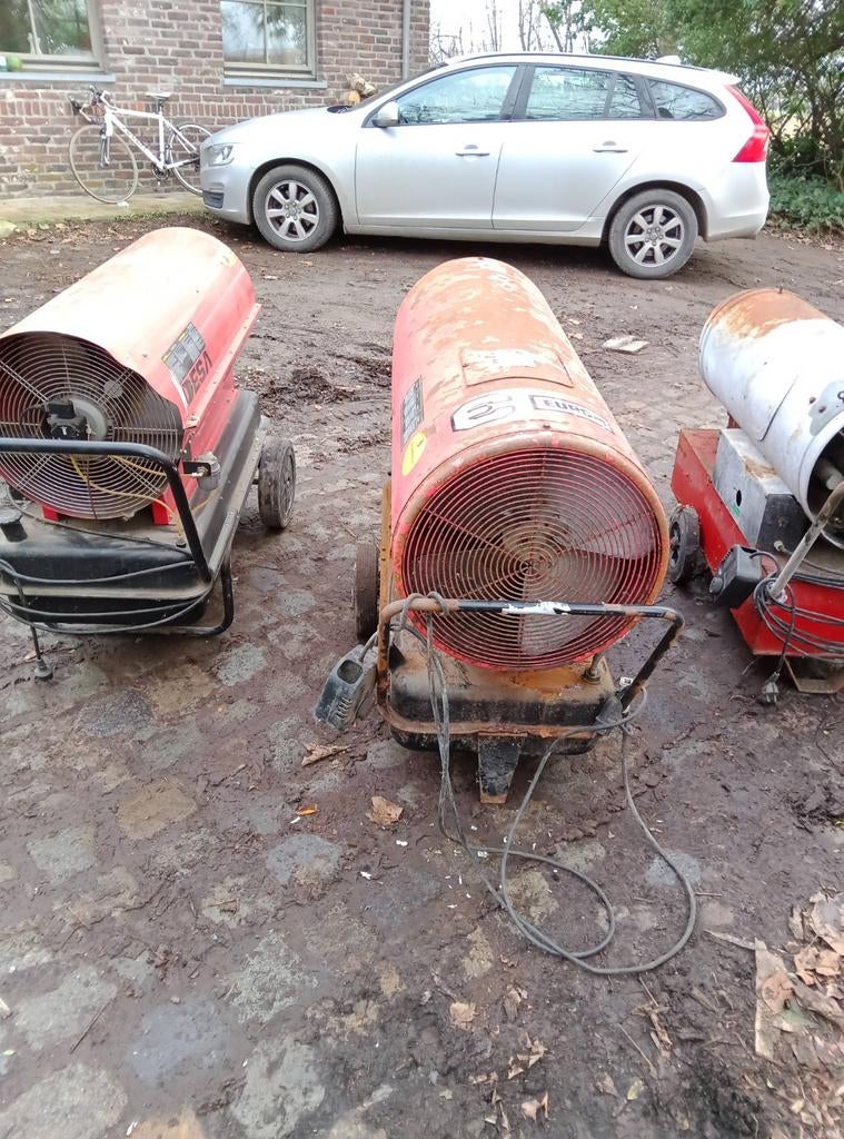 Warmelucht blazers, Ophalen, Zo goed als nieuw