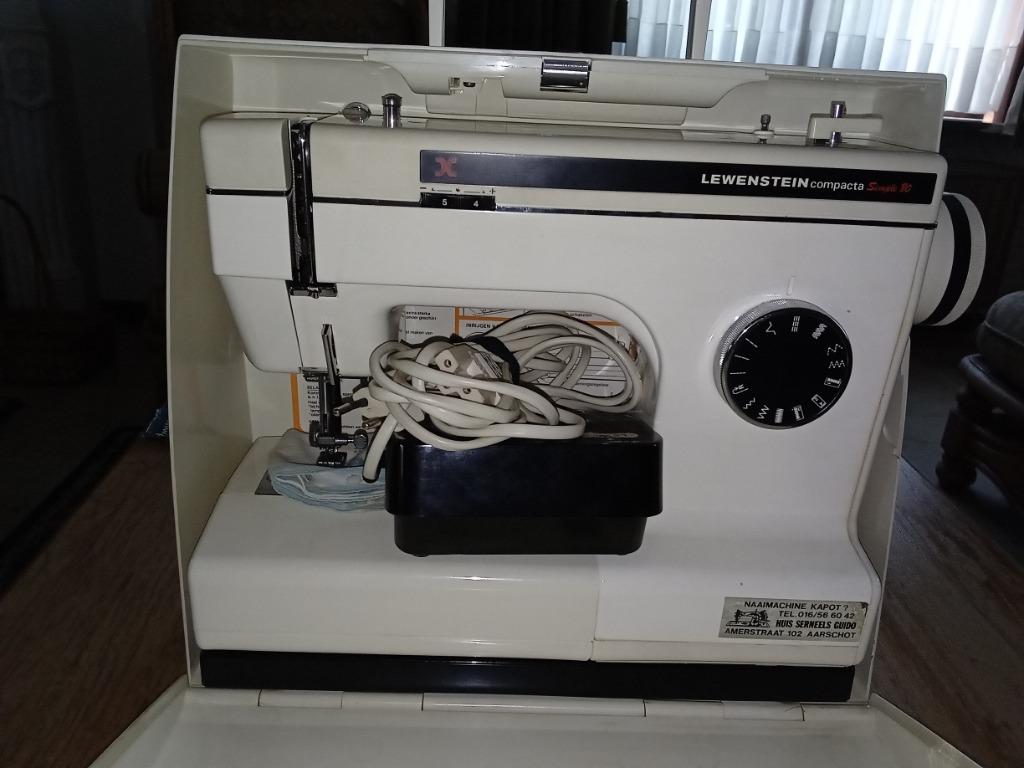 leuwenstein compacta simple 80, Hobby en Vrije tijd, Naaimachines en Toebehoren, Zo goed als nieuw, Naaimachine, Lewenstein, Ophalen