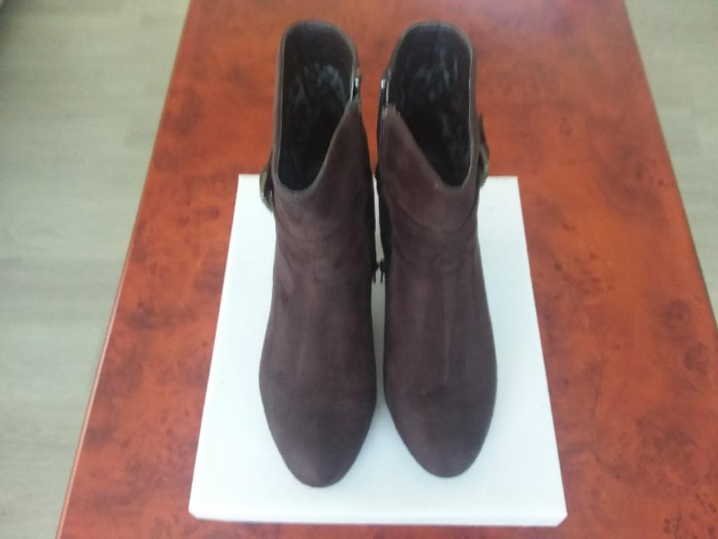 Bottes courtes femme, Vêtements | Femmes, Chaussures, Comme neuf, Boots et Botinnes, Brun, Enlèvement