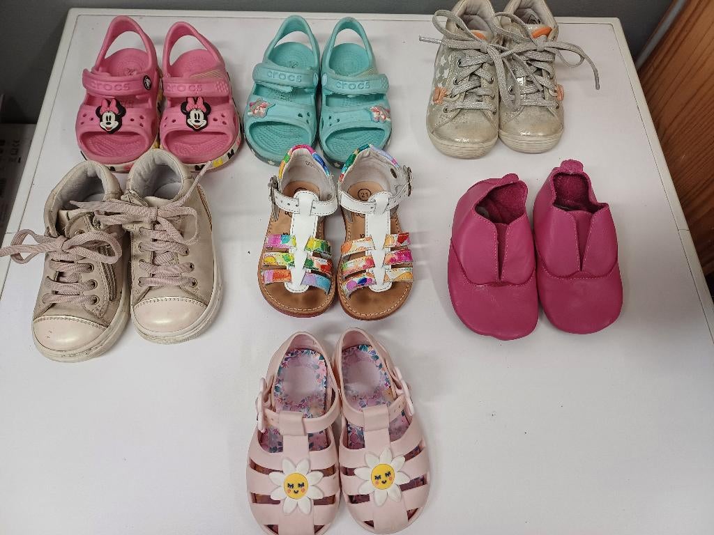 chaussures filles lot 21, Enfants & Bébés, Enlèvement, Utilisé, Chaussures