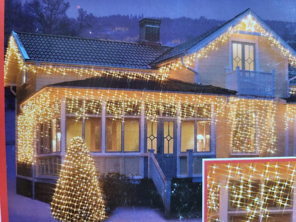 3 Guirlandes lumineuses Stalactites -System Expo - 9 mètres, Enlèvement ou Envoi, Comme neuf