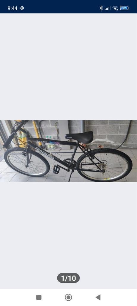 Vélo VTT  diamond 26 p bien connu  2 nouveaux  pneu, Vélos & Vélomoteurs, Enlèvement, Comme neuf