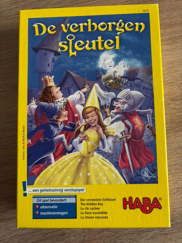 Spel van Haba: de verborgen sleutel, Vijf spelers of meer, Ophalen of Verzenden, Zo goed als nieuw, HABA