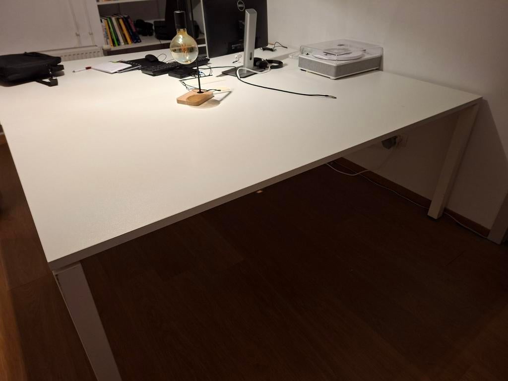 Table de bureau blanche, Maison & Meubles, Bureaux, Enlèvement