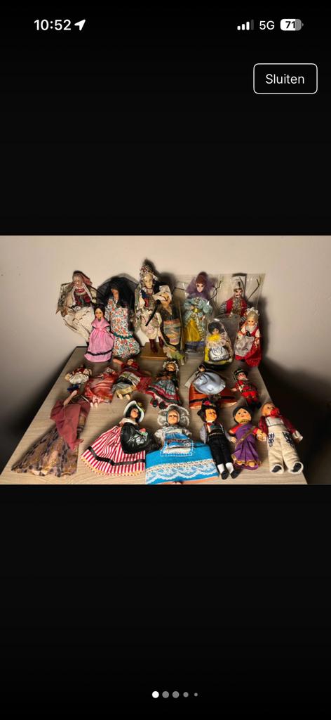 Klederdracht popjes, Verzamelen, Ophalen, Pop