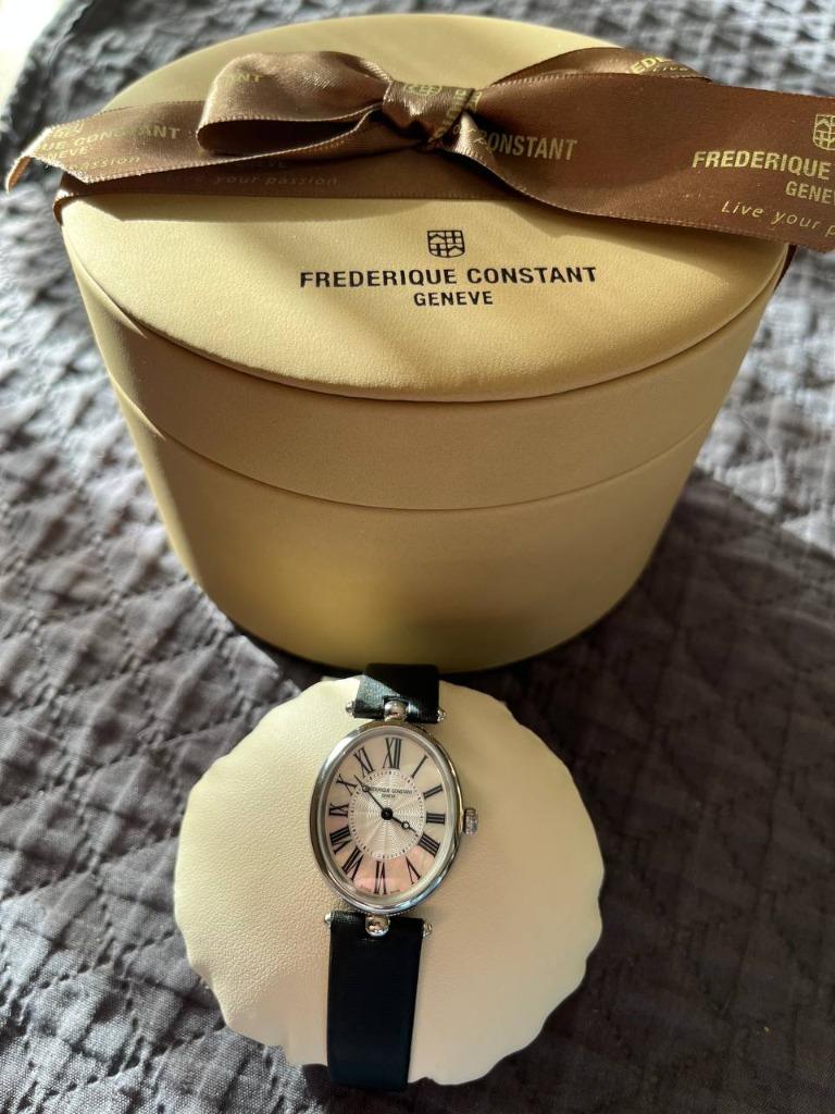 Montre de luxe Frederique Constant, Montre-bracelet, Autres marques, Enlèvement ou Envoi, Cuir