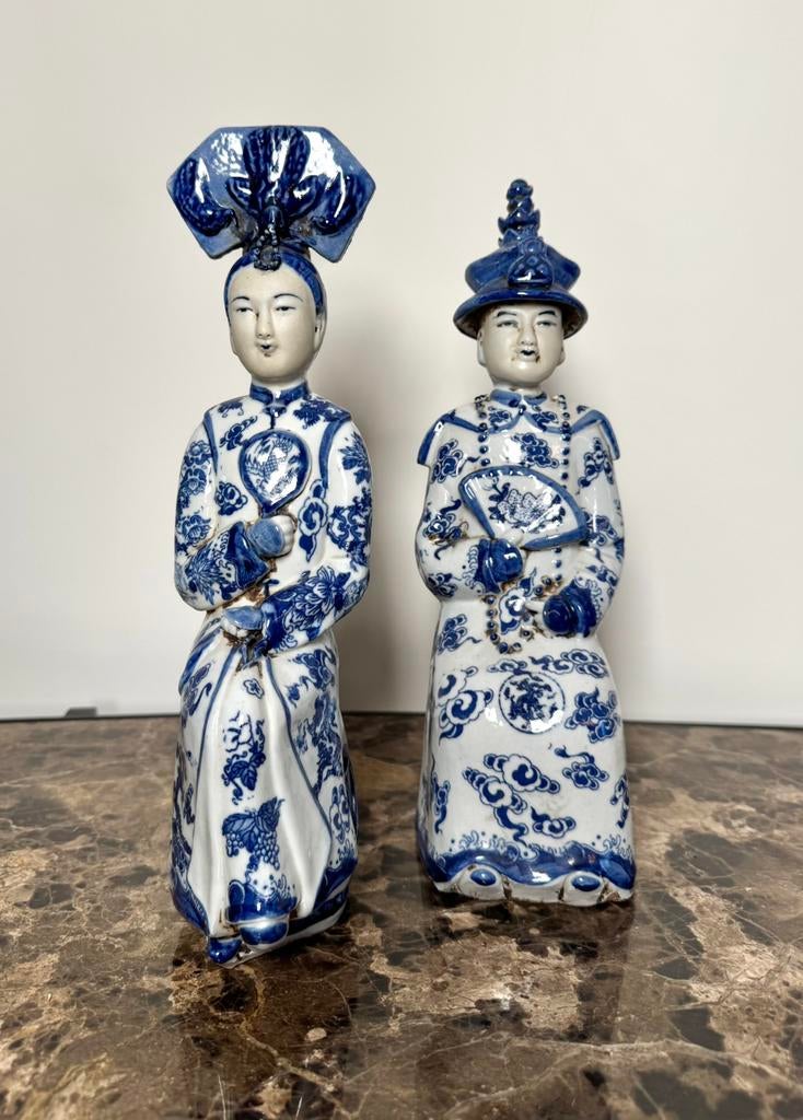 Blauw-wit Chinees porselein, ‘Qinghua’, Antiek en Kunst, Antiek | Vazen, Verzenden