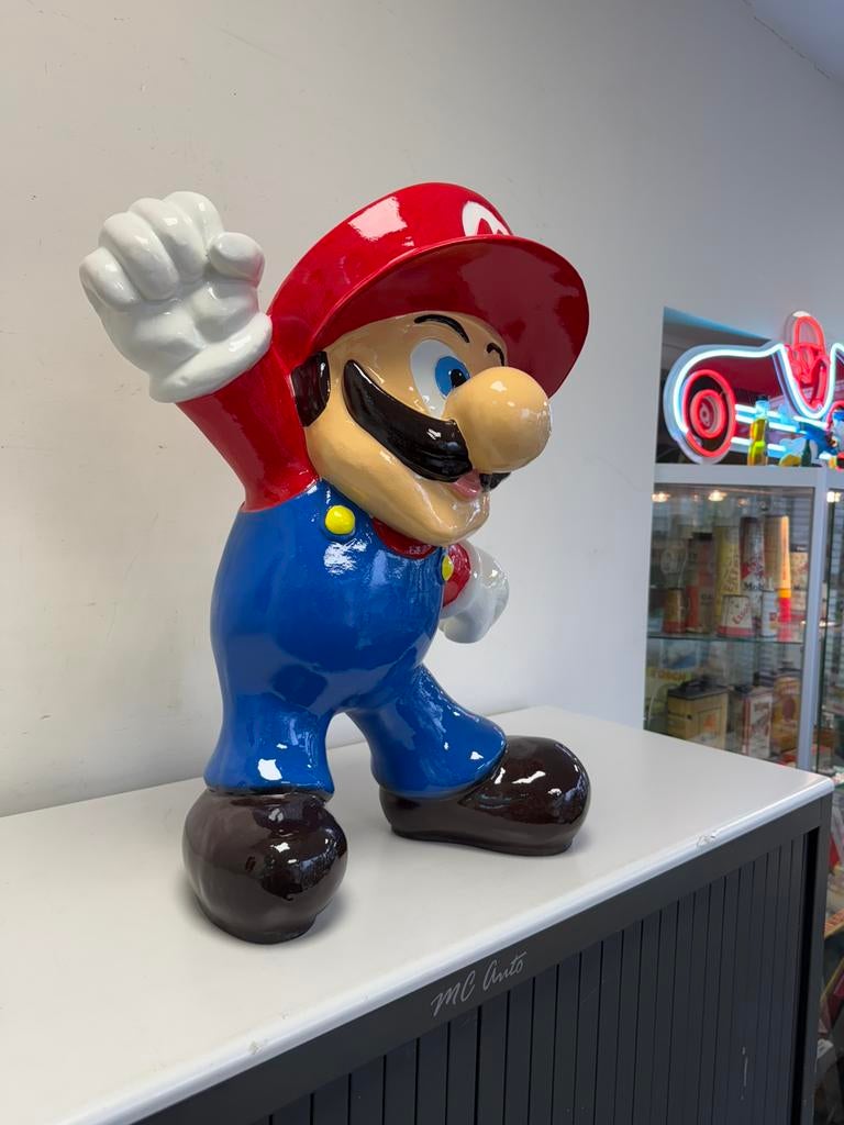 Super Mario Bross reclame beeld, Ophalen, Zo goed als nieuw, Fantasy