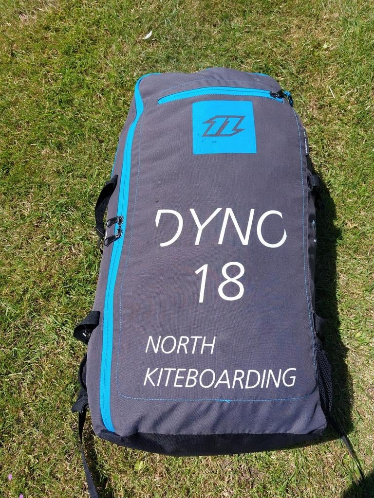 North Dyno light wind kite 18m2 quasi nieuw, Watersport en Boten, Kitesurfen, Ophalen of Verzenden, Zo goed als nieuw, Kite