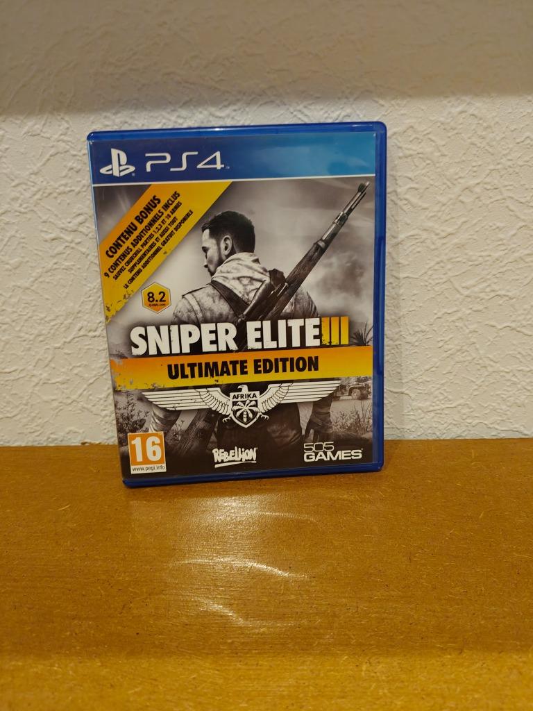 Sniper Elite 3 Playstation 4, Gebruikt, Vanaf 18 jaar, Shooter, 1 speler