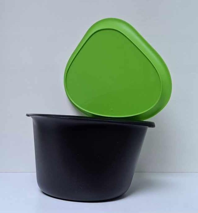 Tupperware™ « Bac à Compost - Bac à Déchets », Envoi, Comme neuf, Vert, Boîte
