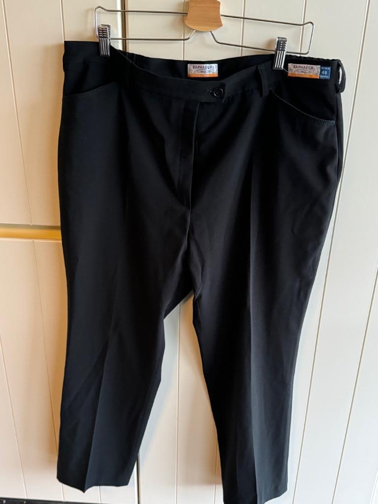 Dames broek Raphaela by BRAX Maat 48 Slim Fit, Raphaela by BRAX, Zwart, Maat 46/48 (XL) of groter, Ophalen of Verzenden