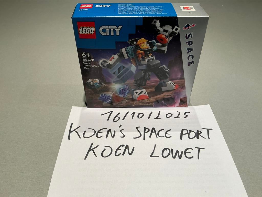 Mecha de construction spatiale Lego City Space Port 60428, Enfants & Bébés, Jouets | Duplo & Lego, Neuf, Lego, Ensemble complet
