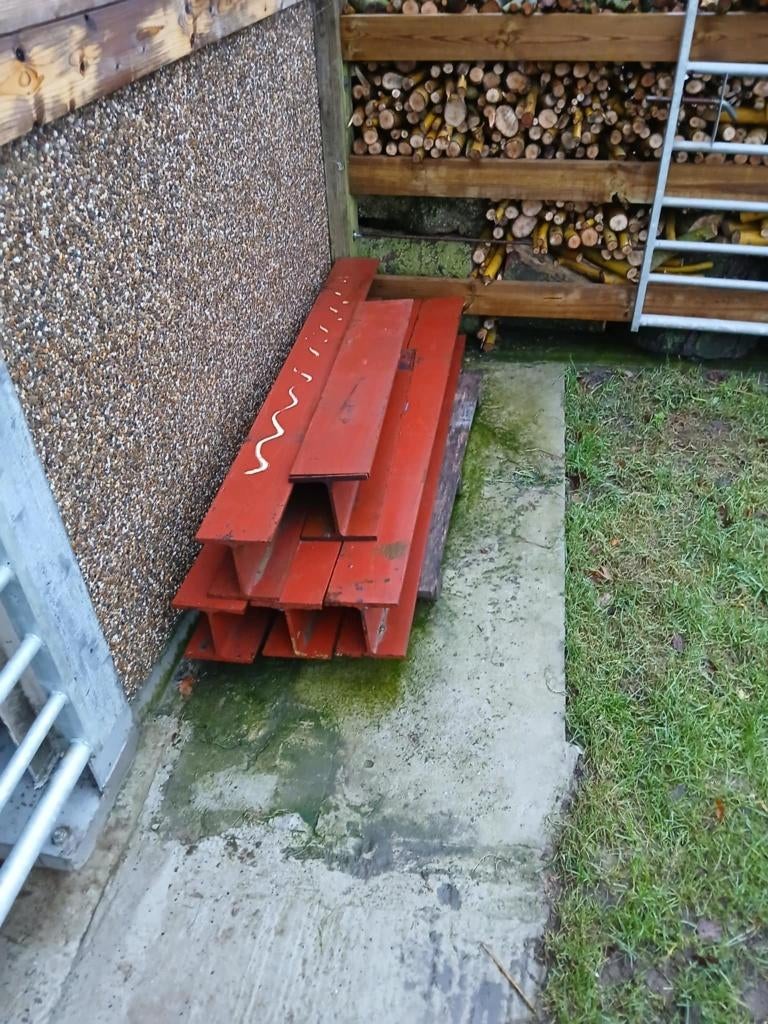 poutrellen HEB 160, Doe-het-zelf en Bouw, Metalen, Ophalen, Zo goed als nieuw, IJzer