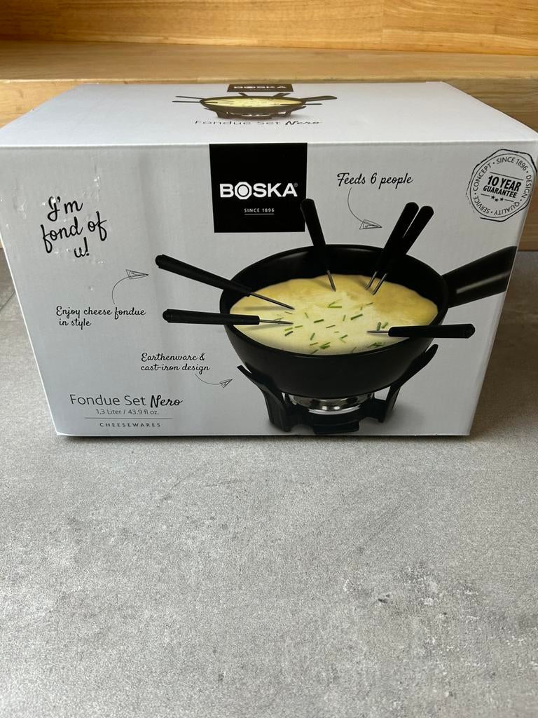 Boska - Kaasfondue set. Nieuw, Ophalen of Verzenden, Nieuw, Brander, Fondueset