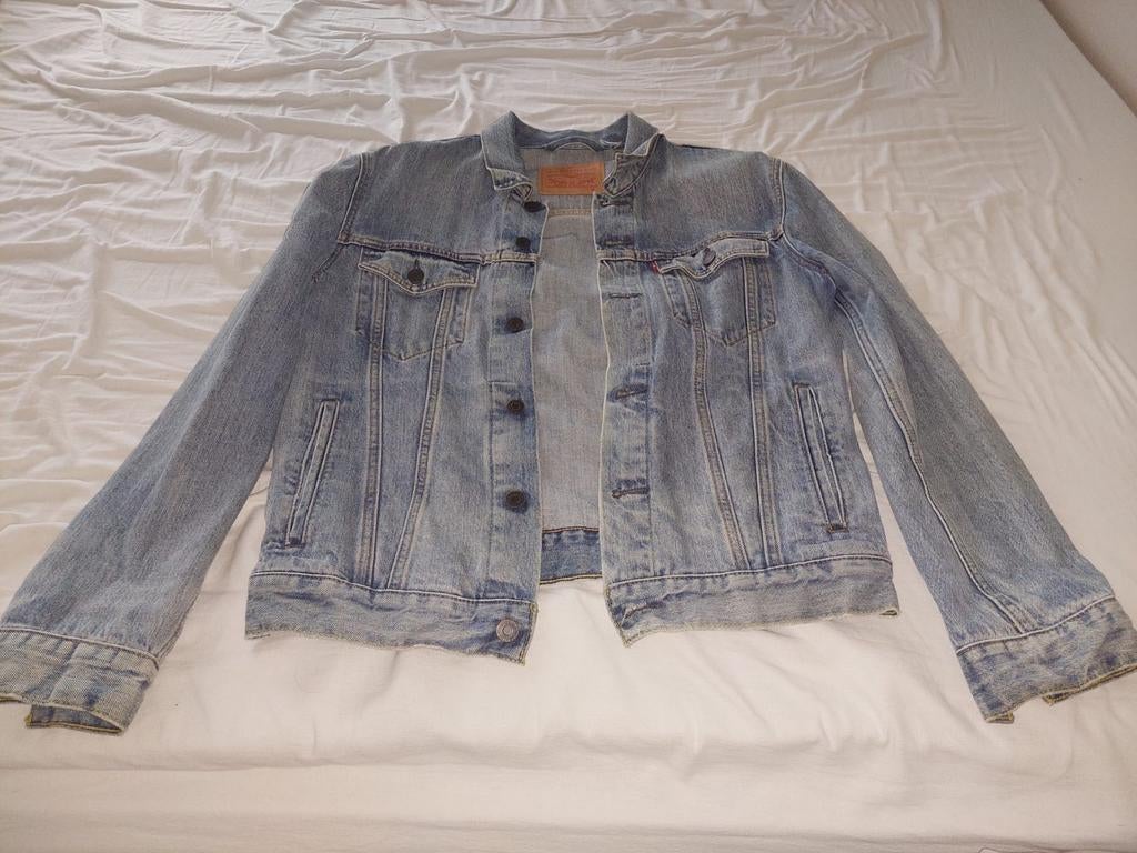 Vintage heren denimjas, Ophalen