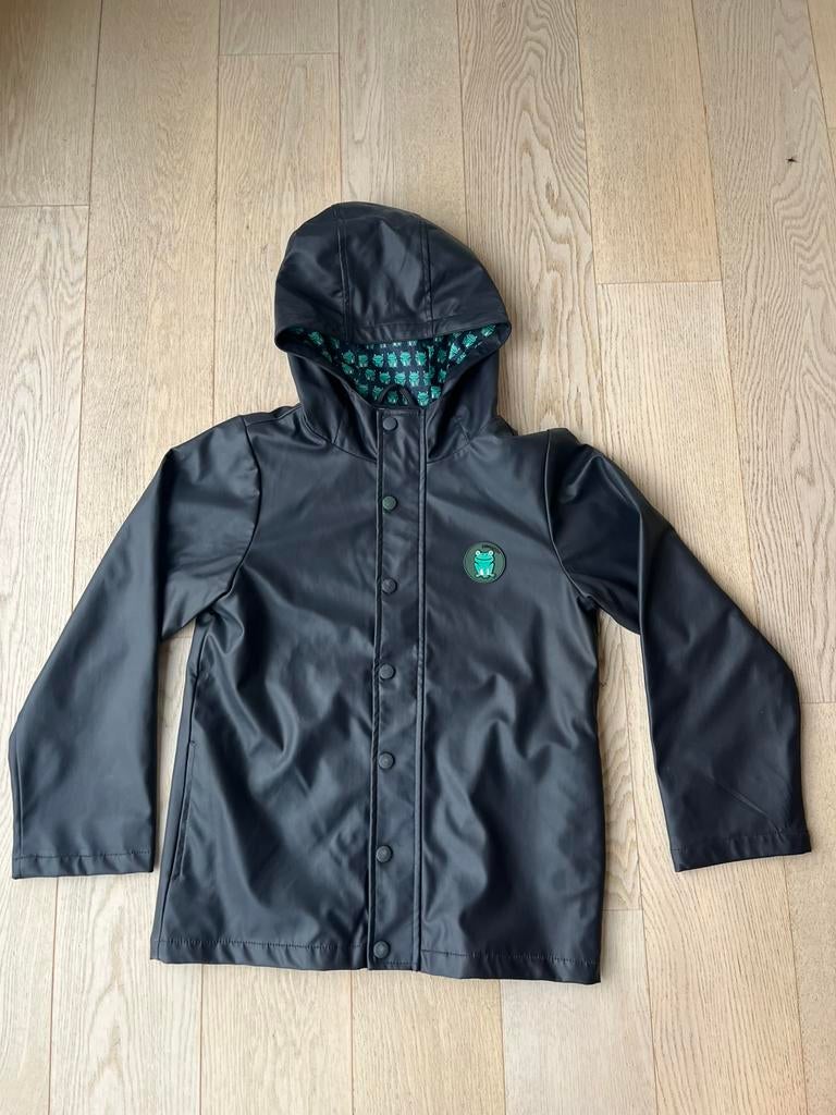 Regenjas Veritas by Eva Mouton - maat 134/140, Kinderen en Baby's, Kinderkleding | Maat 128, Gebruikt, Jongen of Meisje, Jas, Ophalen of Verzenden