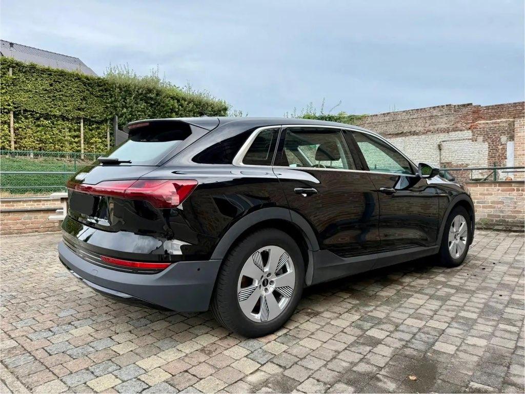 Audi e-tron 50 quattro, Auto's, Audi, Automaat, Stof, Zwart, Elektrisch
