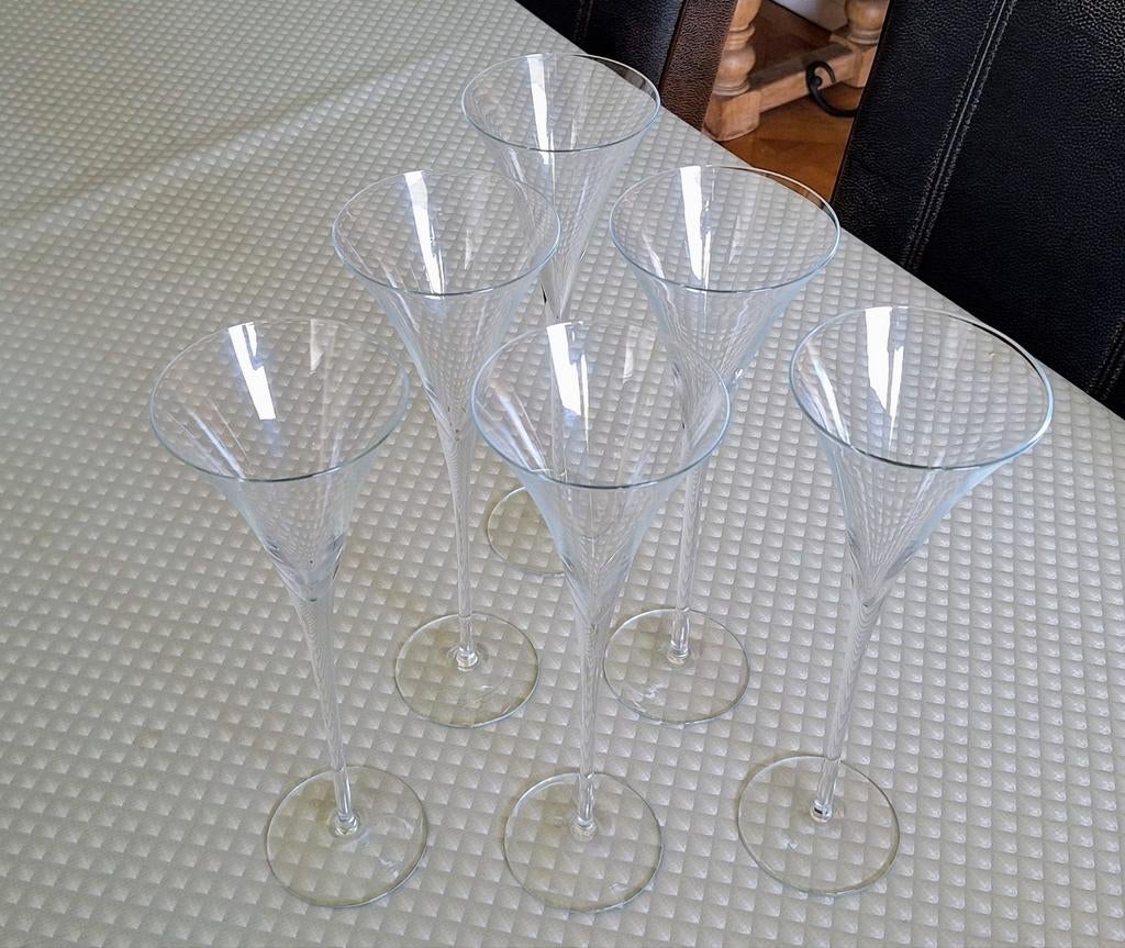 Flûtes à Champagne, Collections, Enlèvement, Comme neuf