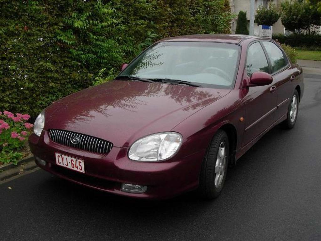 Hyundai Sonata GLS 16v - 66.000 km - 2001- vaste prijs., Auto's, Hyundai, Automaat, 4 deurs, Achterwielaandrijving, Berline