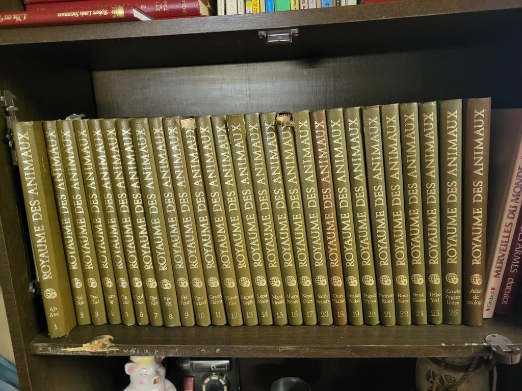 Encyclopédie Royaume des animaux 27 livres collection complè, Livres, Enlèvement, Comme neuf, Animaux