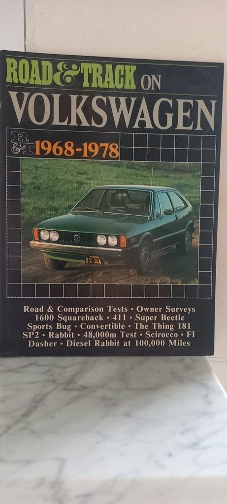 Volkswagen Vw scirocco 411 rabbit boek, Ophalen of Verzenden, Zo goed als nieuw, Volkswagen