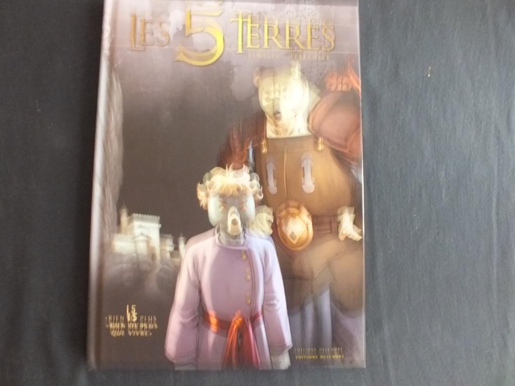 LES 5 TERRES  (4 ALBUMS EO).              EDITIONS DELCOURT, Livres, Neuf, Enlèvement ou Envoi, Série complète ou Série, LEWELYN-LERECULEY