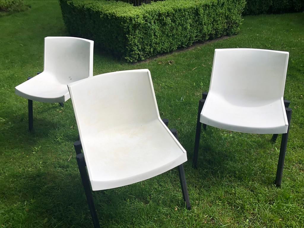 Vintage Artemide design stoelen, Ophalen, Gebruikt