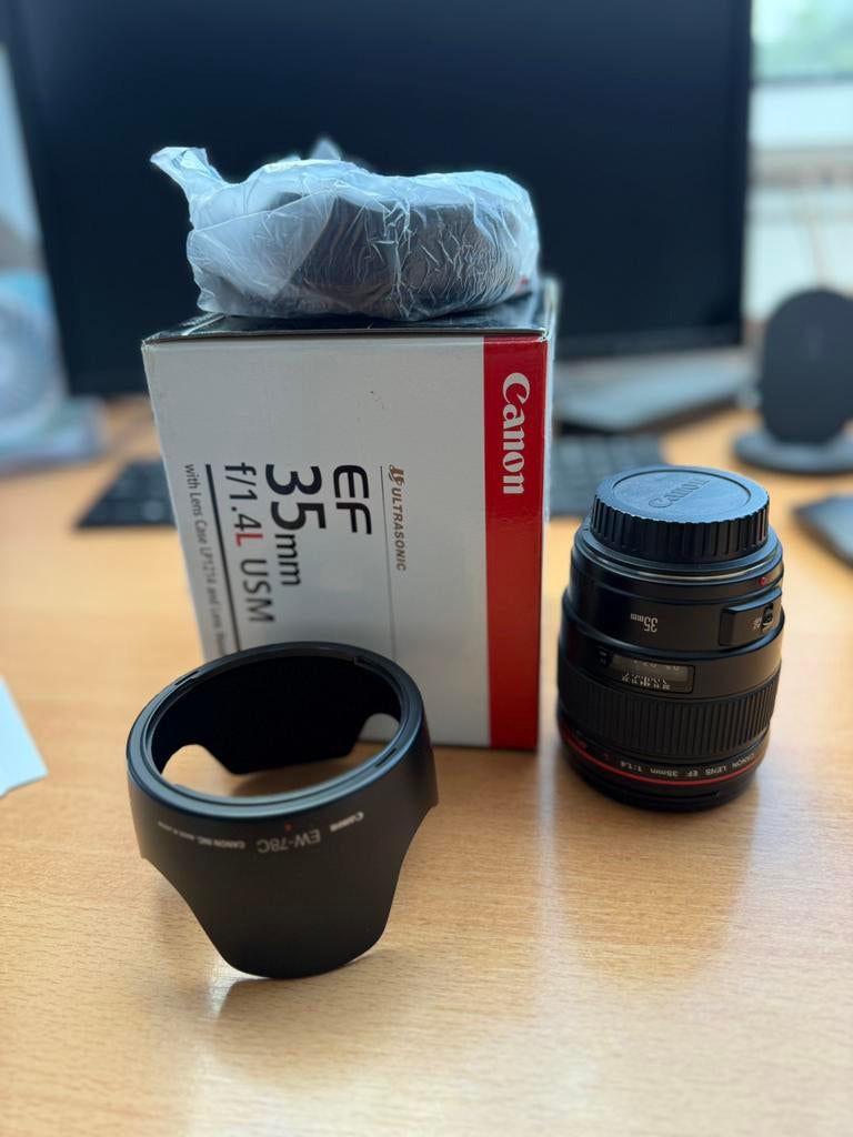 Canon EF en EFS lenzen, Ophalen, Zo goed als nieuw