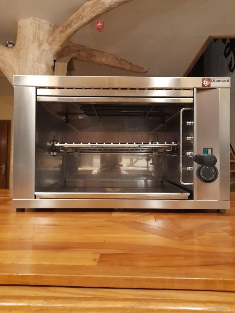 Salamandre professionnelle Diamond 1 étage, Zakelijke goederen, Horeca | Keukenapparatuur, Fornuis, Frituur en Grillen, Gebruikt
