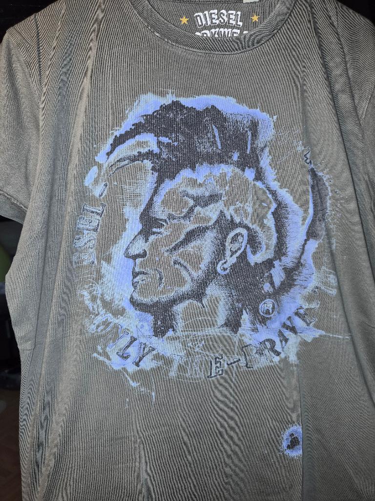 DIESEL: 1 T-shirt 'M' et 1 débardeur, Diesel, Enlèvement ou Envoi, Porté, Taille 38/40 (M)