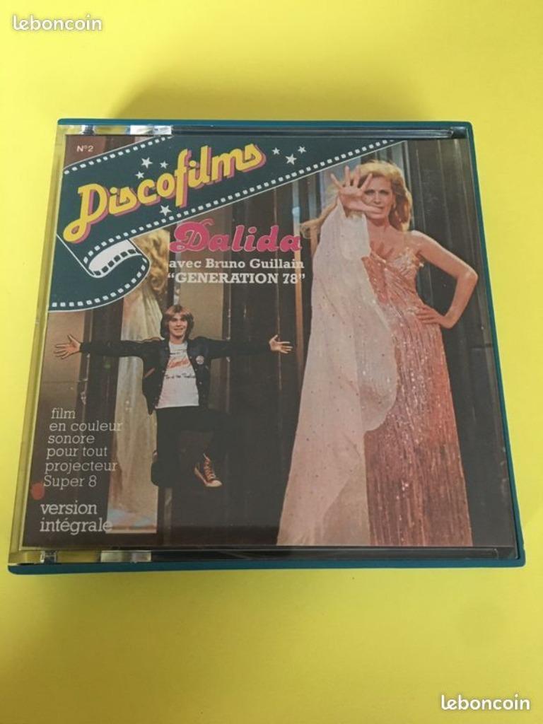 DALIDA Génération 78 rare film musical super 8 / 8 mm en cou, TV, Hi-fi & Vidéo, Bobines de film, Envoi, Film 8 mm