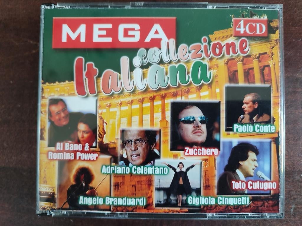 Coffret 4 CD : MEGA COLLECTION ITALIAN, Enlèvement ou Envoi, Comme neuf