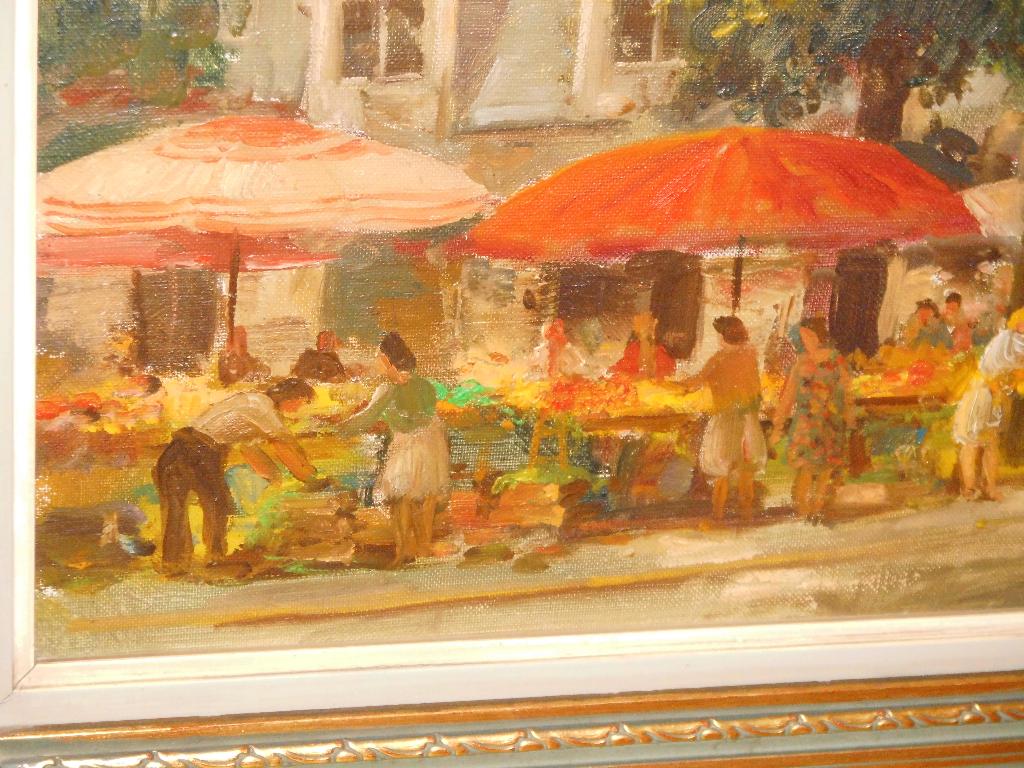 Schilderij van Raphael De Buck, Ophalen