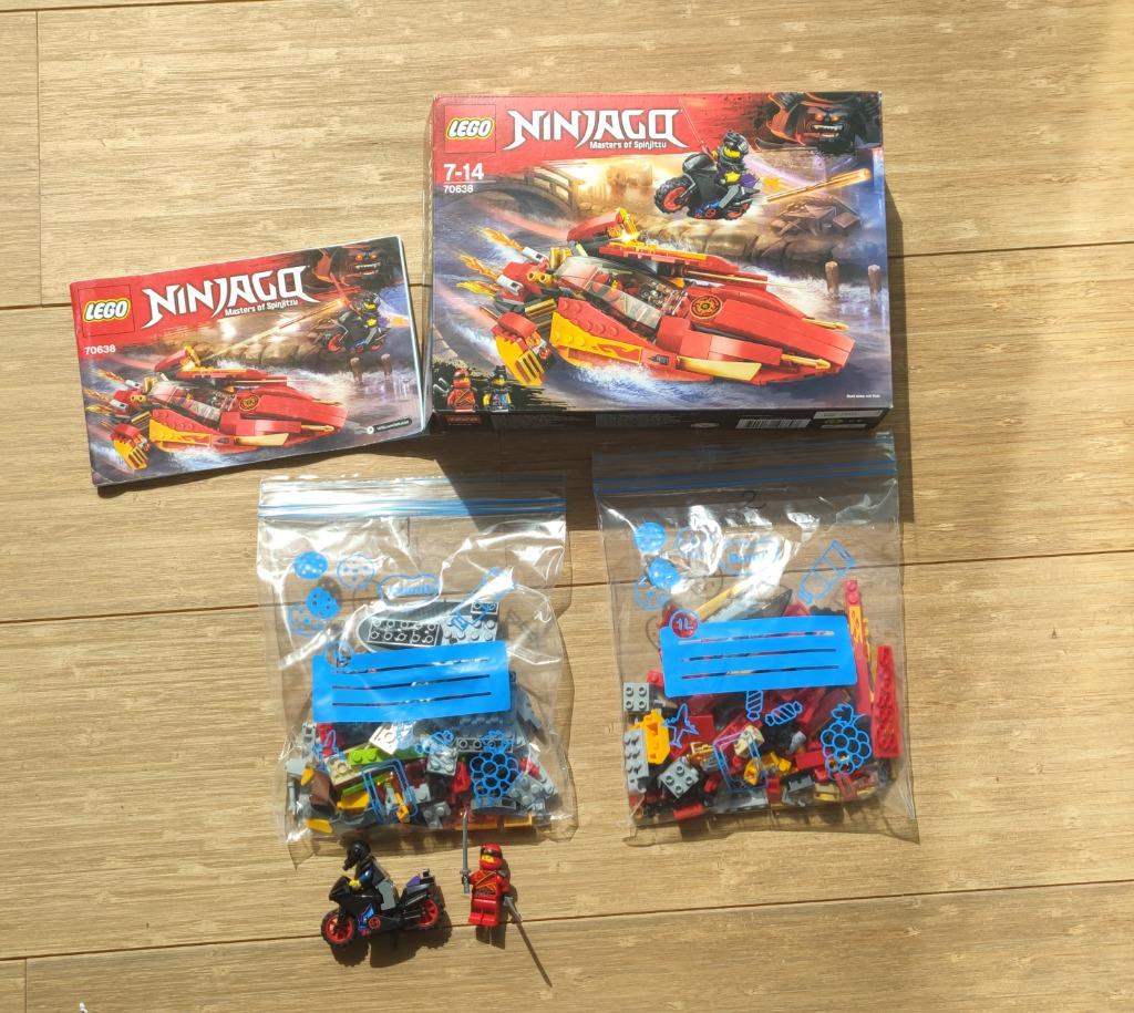 Lego Ninjago 70638 , Ophalen, Gebruikt, Complete set, Lego
