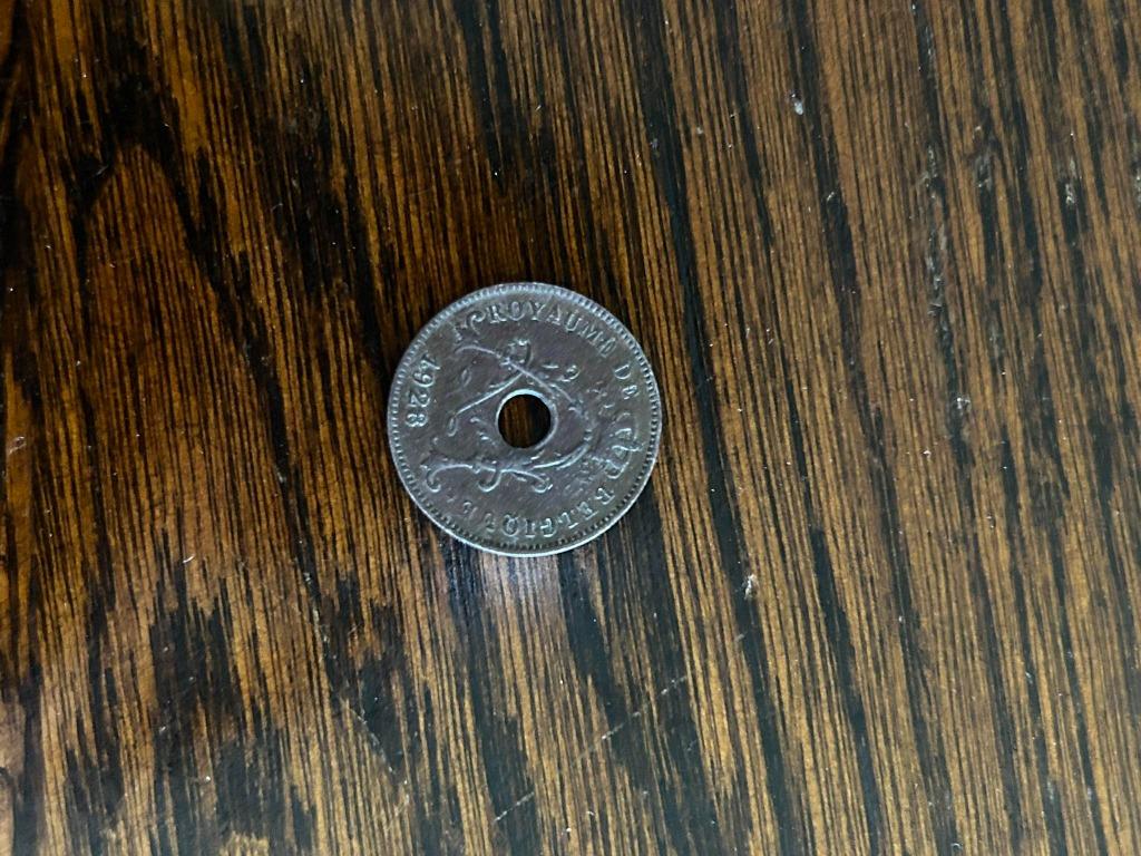 Pièce de monnaie belge de 10 centimes 1928, Ophalen of Verzenden, Zilver