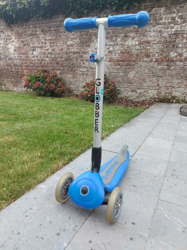 Step Globber blauw, Fietsen en Brommers, Ophalen, Gebruikt, Gewone step, Globber