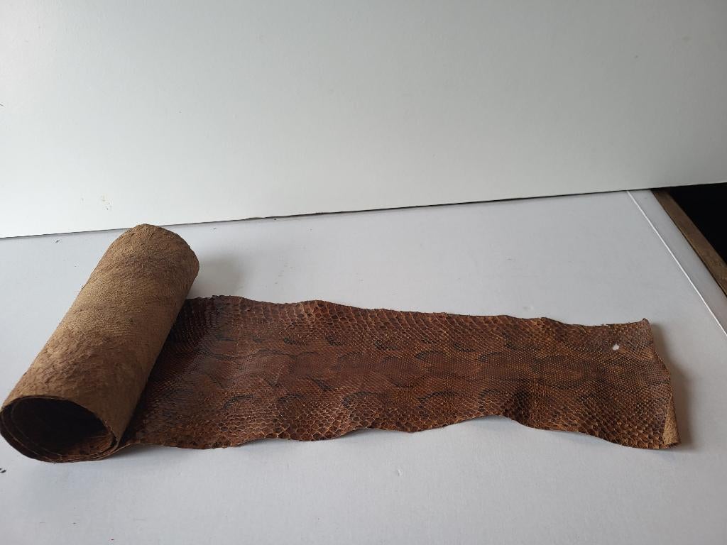 Soepel stuk slangenhuid (python) 2m, Ophalen of Verzenden