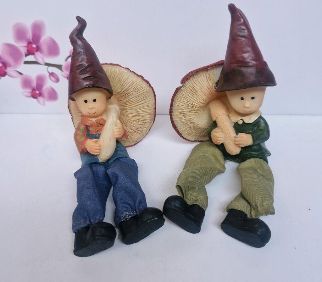 💚 2 Kabouters, Verzamelen, Poppetjes en Figuurtjes, Nieuw, Ophalen of Verzenden