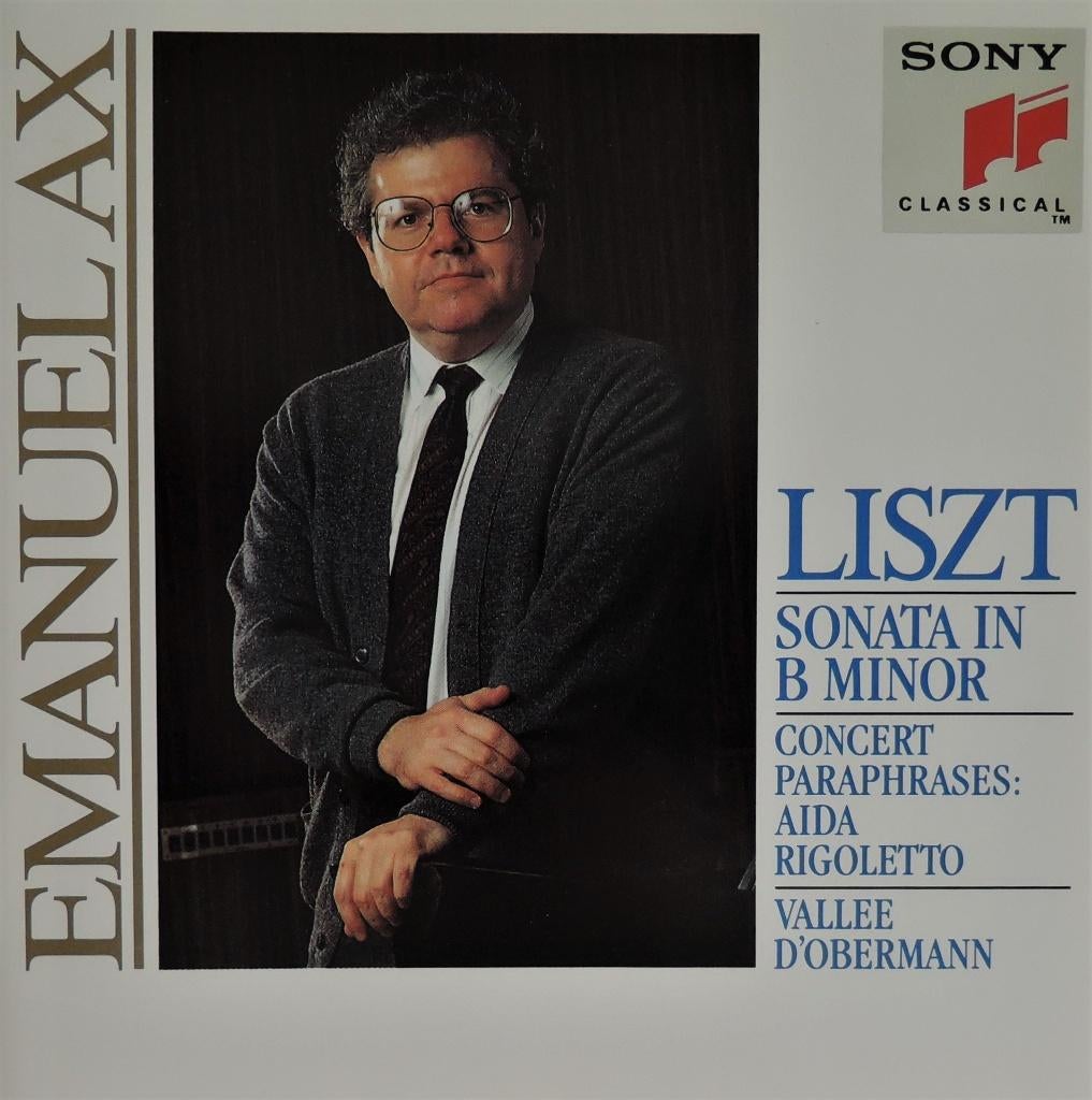 Liszt / Piano Sonata in B minor ea - Emanuel Ax - SONY - DDD, Enlèvement ou Envoi, Comme neuf, Musique de chambre