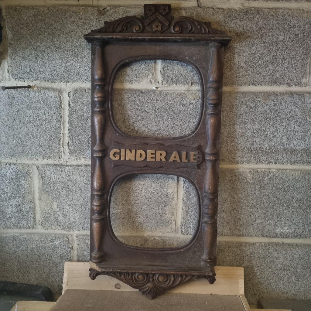 Publicité Ginder Ale, Ophalen of Verzenden, Gebruikt, Reclamebord, Plaat of Schild, Overige merken