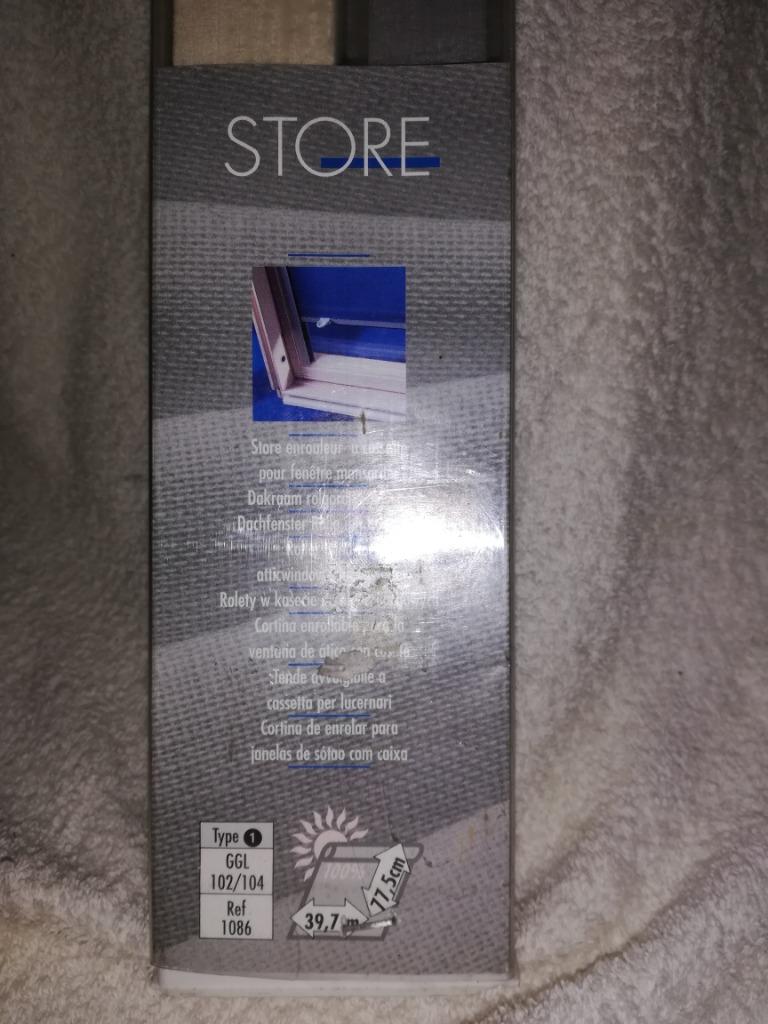 Store fenêtre de toit, Neuf, Enlèvement ou Envoi, Autres couleurs, Moins de 100 cm