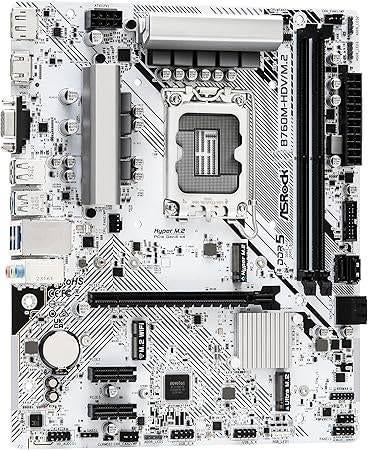 ASROCK | B760M-HDV/M.2 DDR5 | GRATIS LEVERING, Computers en Software, Moederborden, ASROCK, -, Verzenden, -
