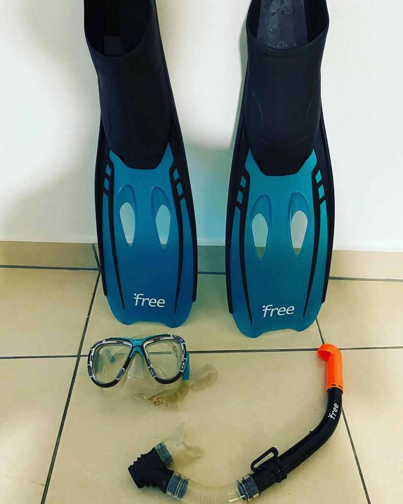 Snorkel-duikset, Watersport en Boten, Duiken, Zo goed als nieuw